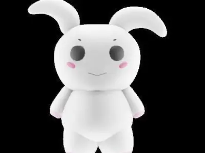 Rabbit 3D Model Free 3D model