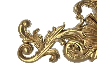 decorative pattern ready for 3D printing 3D model 70