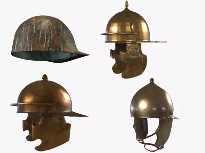  Roman helmet pack