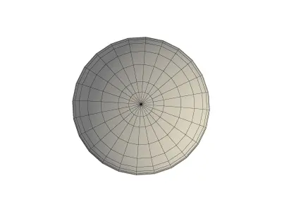 CAS RADAR DOME 3D model