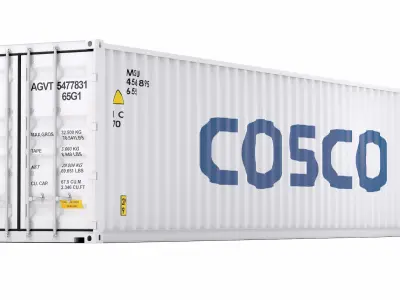 Cosco Chipping Container 3D model