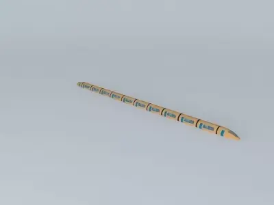 Royal RailTorpedo Free 3D model purchase