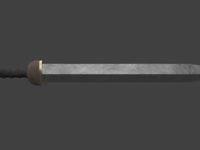 Gladius Short One-Handed Sword Low-poly 3D model