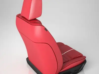 Car Seat GT sport 3D model