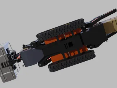Aerial Work Platform JLG X1000AJ 3D model