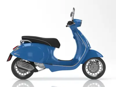 Vespa Sprint Package 3D model