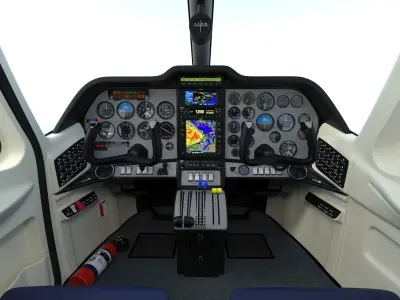 Aircraft Cabin 3D model buy