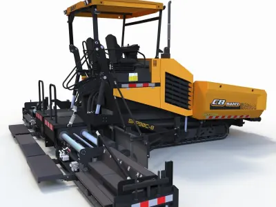  Asphalt Paver 3D model