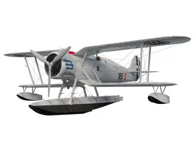 IMAM Ro44 3D model