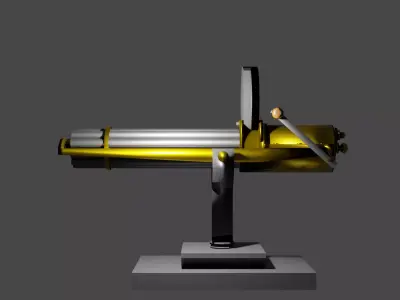 Machine Gun Current  3D model