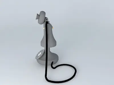 Candlestick Telephone Free 3D model