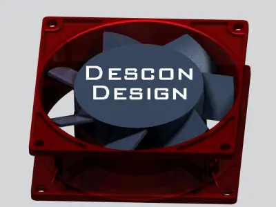 Fan Design  Free 3D model