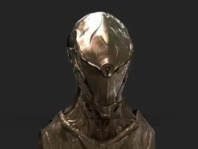 Ninja helmet 3D model