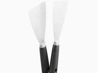 Industrial Spatula 04  Low-poly 3D model