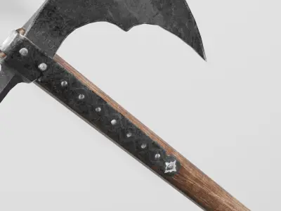 Battle Axe 3D model buy