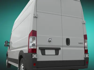 2024 Ram ProMaster 3500 SLT CARGO VAN SUPER HIGH ROOF 159 WB 3D model