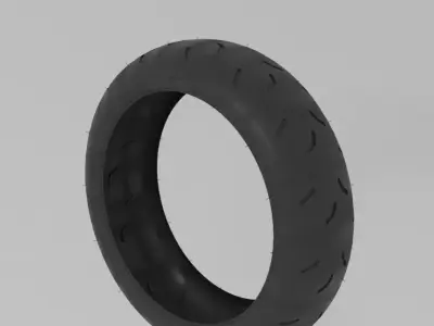 motorcyle tyre bike  3D model