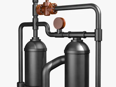 Industrial Storage Equipment 3D model purchase