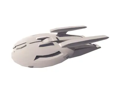 Spaceship-spacecraft-Ultra3 3D model