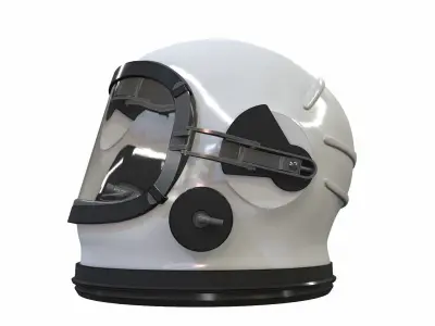 Astronaut space helmet sp-6 3D model
