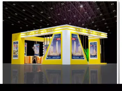 Exhibition - Area -6X5-3DMAX2009-68 3D model