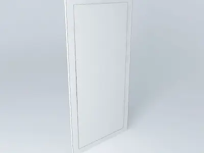 Indiana red pine mirro 3D model