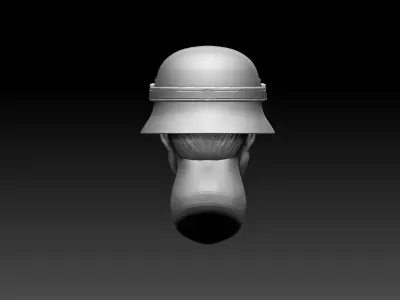 helmet luftwaffe 3D print model buy