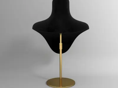 Neck Mannequin 3D model