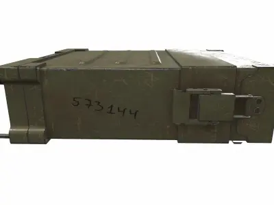 Radio military AN PRC-1099A 3D model