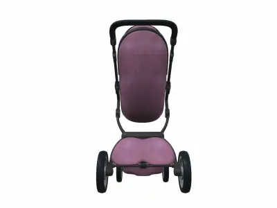 Baby stroller 12 3D model