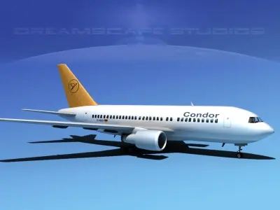 Boeing 767-100 Condor 3D model