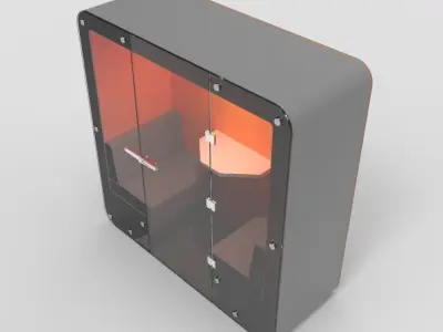 Meeting Pod 3D model