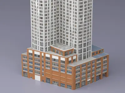 New York by Gehry 3D model