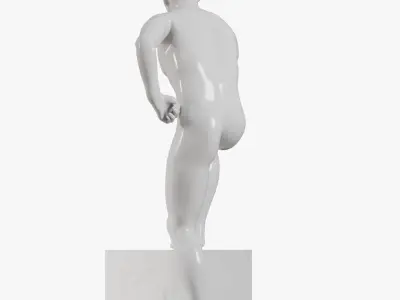  Male mannequin pose 4 PBR 