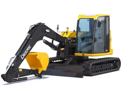 Compact Excavator Deere 85G 3D model