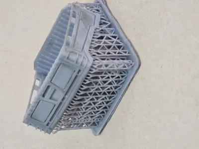 John Deere Gator 855D UTV in 1 to 24 scale  3D print model