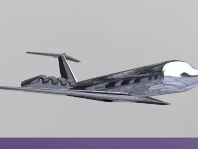 Fictional April Fool Special Ground-effect vehicle Inspire serie 3D model