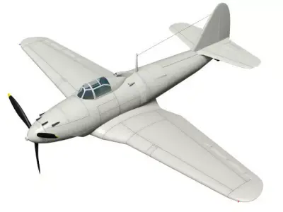 Piaggio P119 3D model