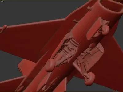 F-16C Fighting Falcon 3D print model