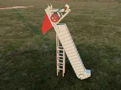 Elevator mining 3D Model 3D model