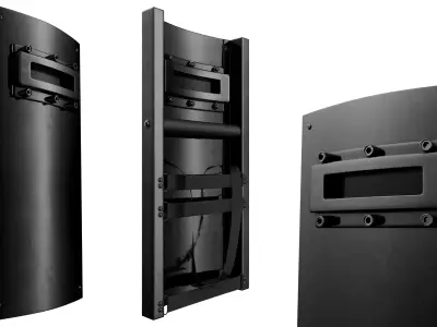 Nato Shield PBR low-poly Low-poly 3D model