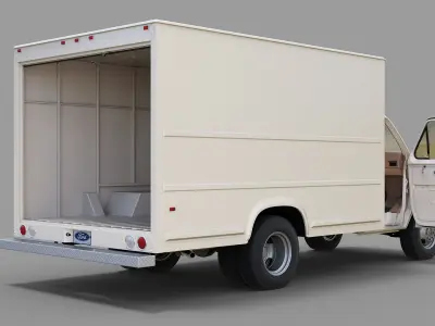  1976 Ford E-350 Cutaway cargo box 