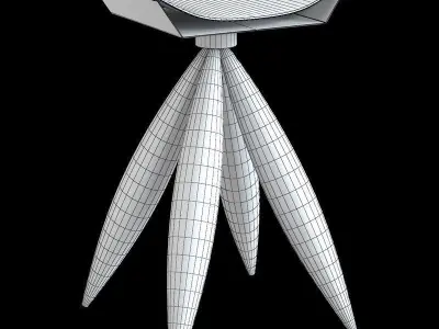 Bar Chair Buffalo 3D model