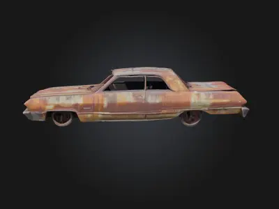 Rusty Classic  Vintage Decay with Timeless Character 3D model