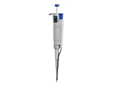  Laboratory Microliter Pipette Blue 