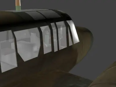 Avro Anson 3D model