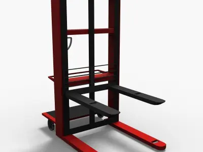 Pallete truck UP 3D model