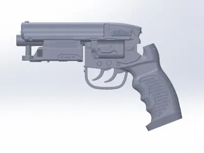 Blade Runner Deckard Blaster Basic Model 3D model