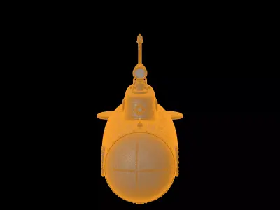 Deep Sea Submarine 3D Print Model 3D print model