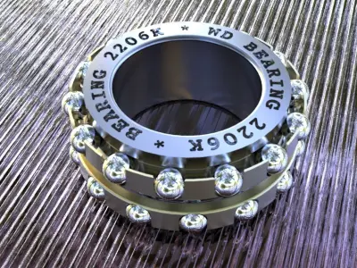 WD Bearing2206K Free 3D model